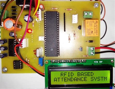 rfid attendance system software|rfid based attendance system using 8051.